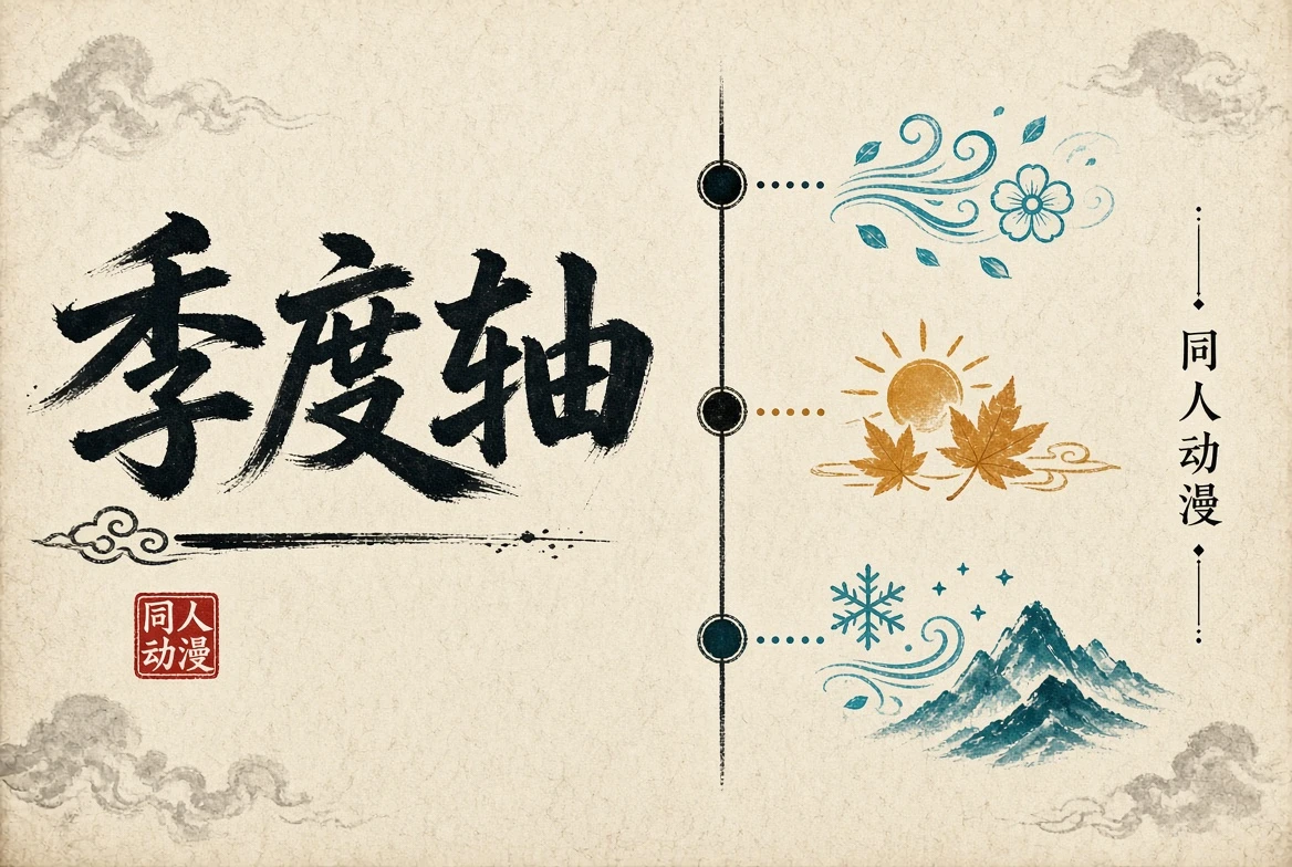 季度轴栏目视觉